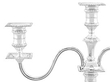 Silver Candelabra close up