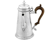 Sterling Silver Chocolate Pot 
