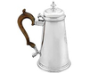 Sterling Silver Chocolate Pot 