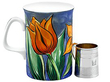 Boxed Antique Silver Mugs
