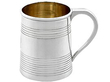 Boxed Antique Silver Mugs
