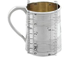 Boxed Antique Silver Mugs