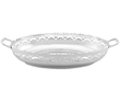 1930s Silver Bread Dish