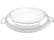 1930s Silver Bread Dish