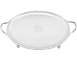 Antique Silver Drinks Tray with Handles