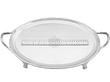Antique Silver Tray with Handles