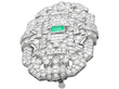 Emerald Brooch