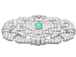 Brooch in Platinum