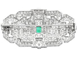 Antique Art Deco Brooch