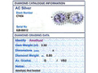 Vintage Amethyst Earrings UK Grading card