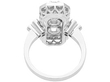 multi diamond dress ring