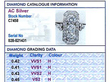 Art Deco Style Multi Diamond Ring UK Grading