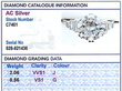 2 Carat Round Diamond Solitaire Engagement Ring Grading