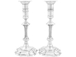 20th Century Silver Candlesticks UK 
