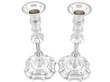 20th Century Silver Candlesticks UK 