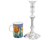 20th Century Silver Candlesticks UK 