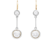1920s Diamond Drop Earrings for Sale