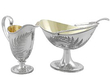 Silver Creamer and Sugar Set Boxed