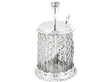 Sterling Silver and Glass Preserve Pots