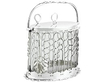 Sterling Silver and Glass Preserve Pots