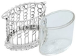 Sterling Silver and Glass Preserve Pots
