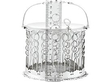 Sterling Silver and Glass Preserve Pots