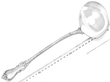 19th Century Silver Ladle