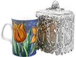 Set of Three Sterling Silver Tea Caddies