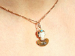 Victorian Pendant on the Neck