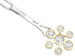 Platinum Diamond Pendant Necklace Antique