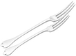 Silver Trefid Pattern Flatware Service