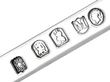 Silver Trefid Pattern Flatware Service