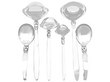 Silver Cactus Pattern Cutlery Set