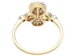 Gold Pearl Dress Ring