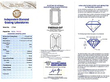 Emerald Cut Diamond Engagement Ring UK Certificate