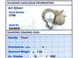 Independent Grading Card for Pearl and Diamond Pendant