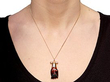 Antique Yellow Gold Carnelian Pendant