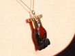 Antique Yellow Gold Carnelian Pendant