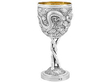 19th Century Chinese Silver Wine Goblet