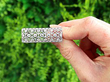 Edwardian Rectangular Diamond Brooch Outside