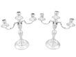 Vintage Three Light Candelabra 