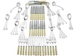 Sterling Silver Flatware Set for 8