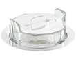 Sterling Silver and Glass Hors D'oeuvre Dishes