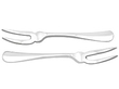 Sterling Silver and Glass Hors D'oeuvre Dishes
