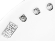 Sterling Silver and Glass Hors D'oeuvre Dishes
