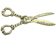 Victorian Sterling Silver Gilt Grape shears