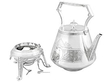 Victorian Silver Spirit Kettle with Stand