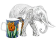 Large Sterling Silver Elephant Box