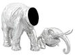 Large Sterling Silver Elephant Box