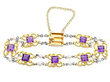 Edwardian Amethyst Bracelet